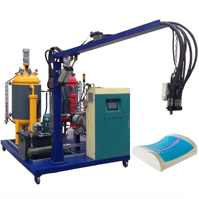 Stroj na výrobu polyuretánovej peny pre rad voštinových panelov