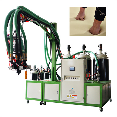 Stroj na výrobu podrážok PU topánok Banánový stroj na nalievanie športovej obuvi a bezpečnostnej obuvi z PU