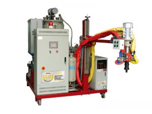polyuretánový stredný teplotný elastomér odlievací stroj